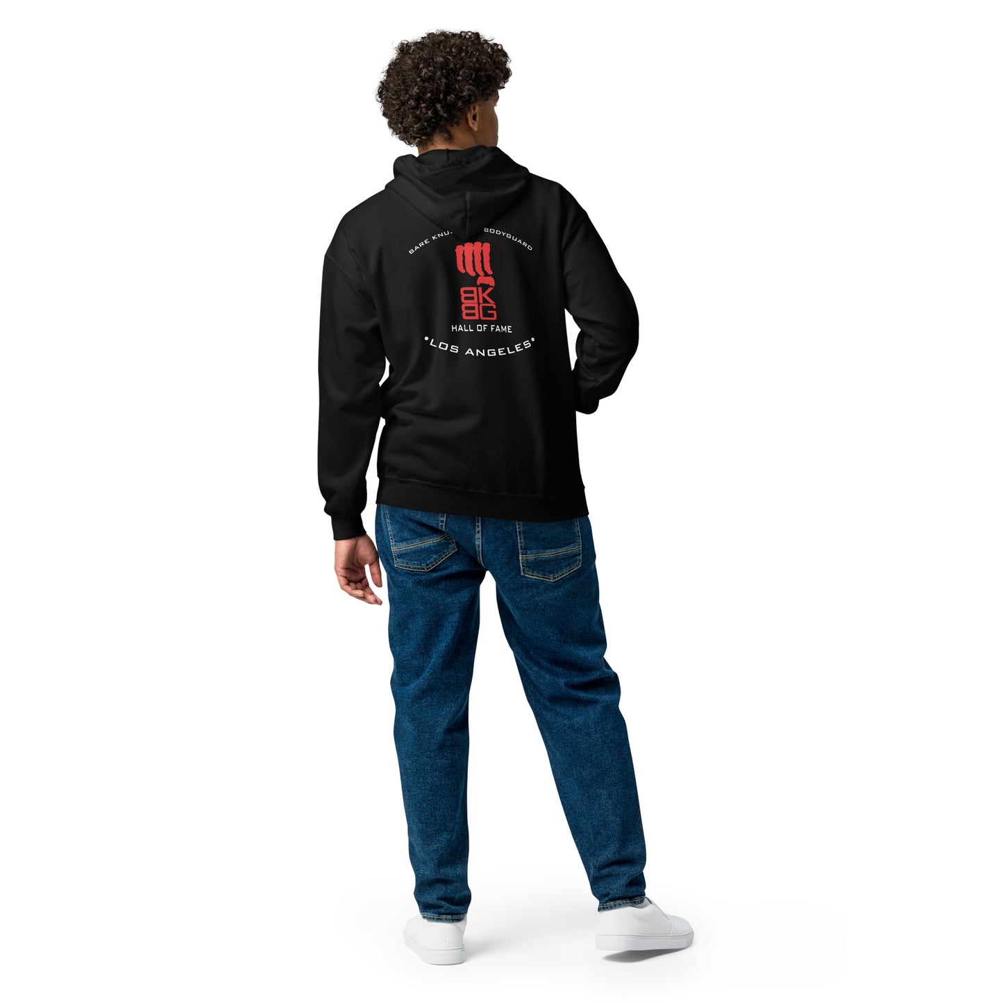 BKBG Bone To Bone Unisex Heavy Blend Zip Hoodie