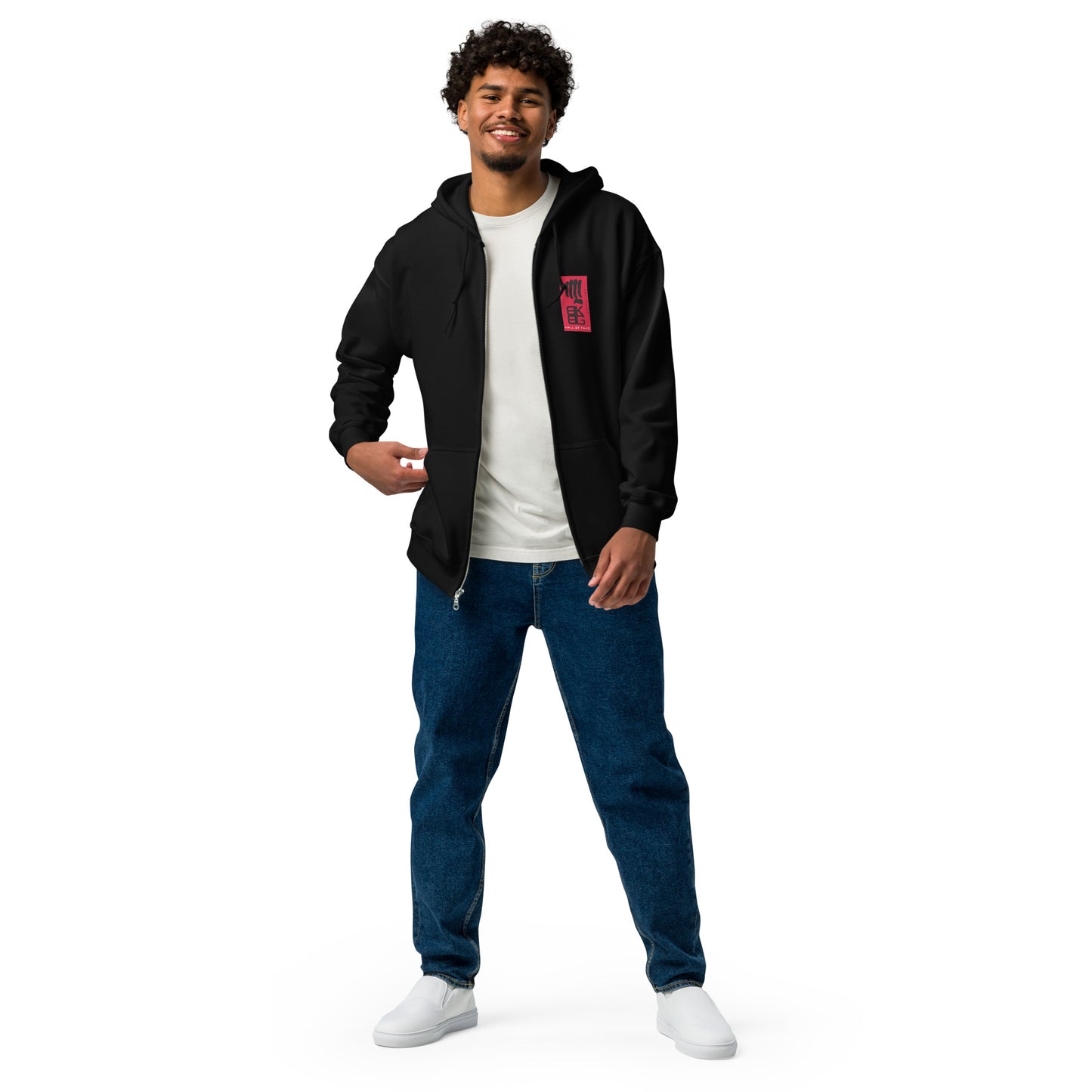 BKBG Hall Of Fame Unisex Heavy Blend Zip Hoodie