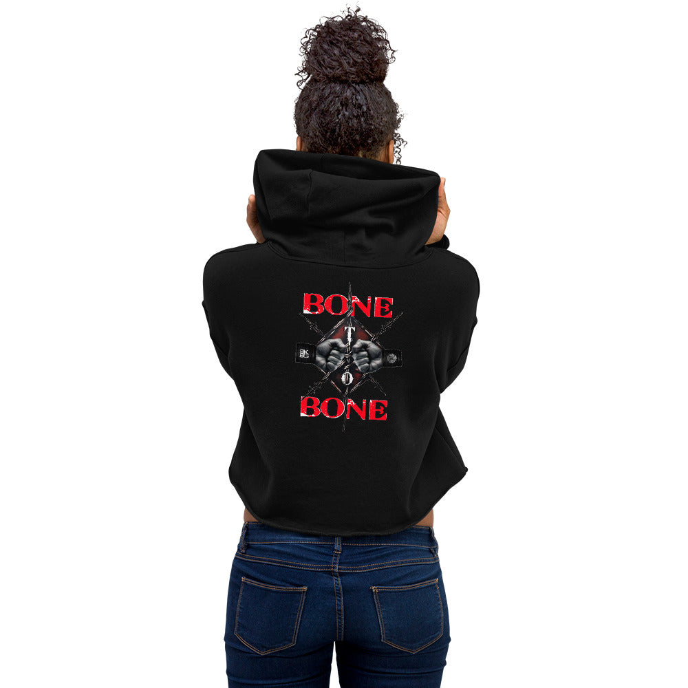 Woman's BKBG Hall Of Fame Crop Hoodie