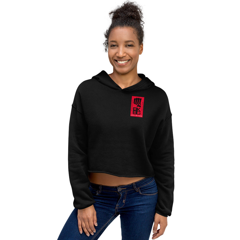 Woman's BKBG Hall Of Fame Crop Hoodie