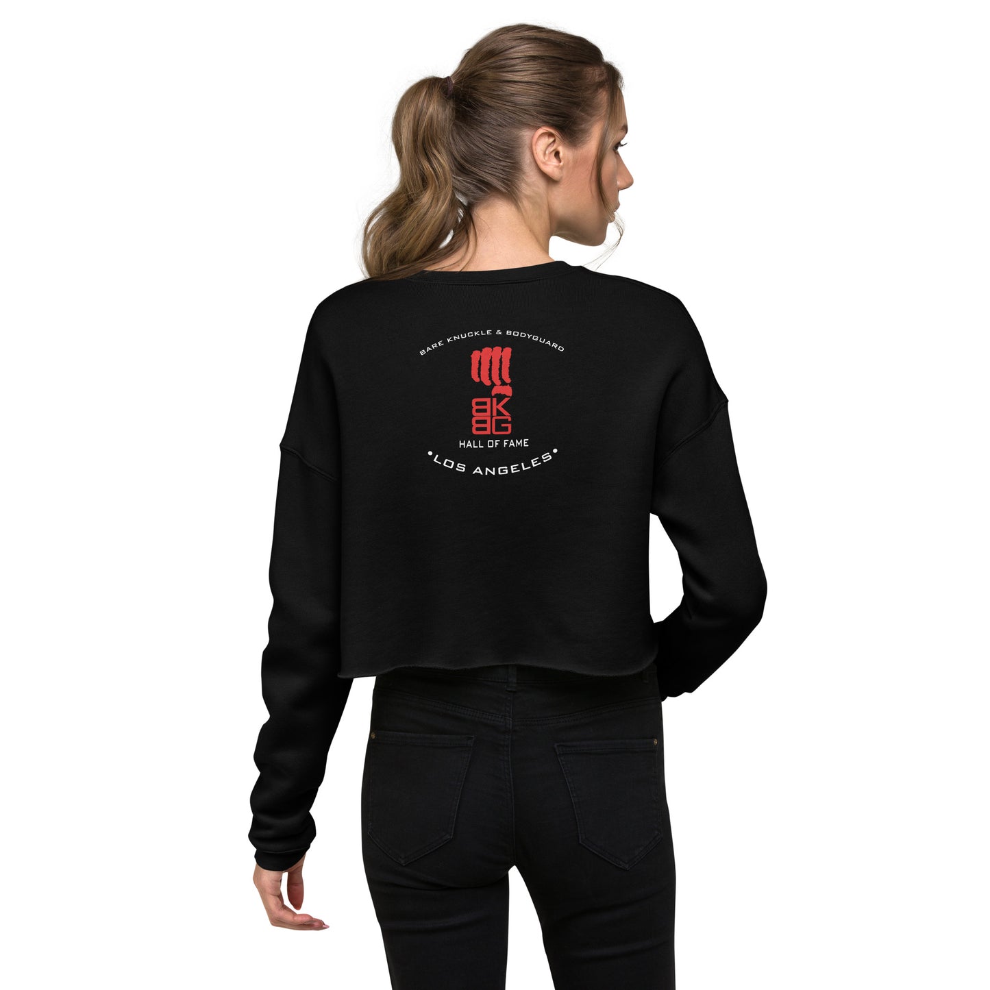 BKBG Bone To Bone Crop Sweatshirt