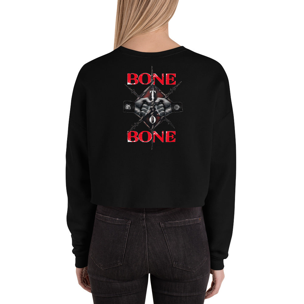 BKBG Hall Of Fame Crop Sweatshirt